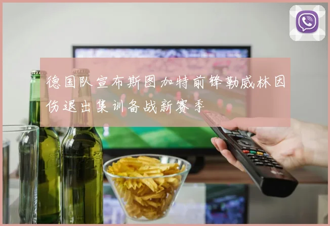 德国队宣布斯图加特前锋勒威林因伤退出集训备战新赛季