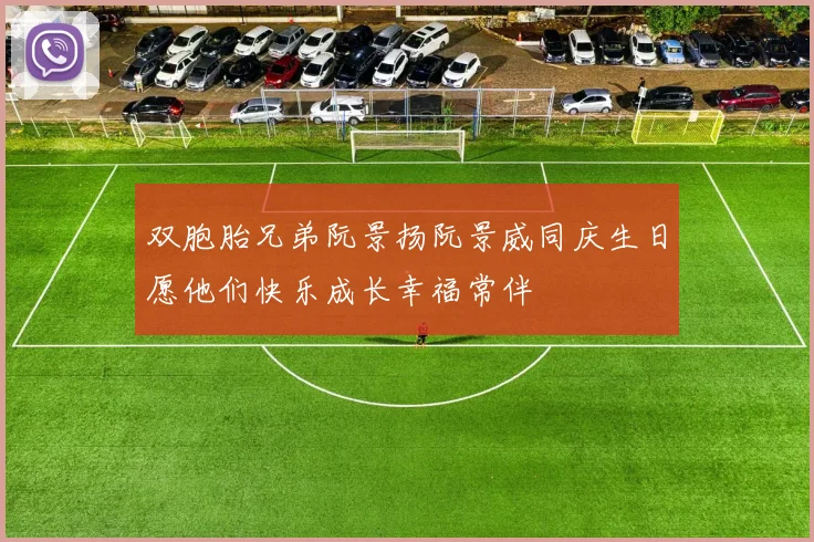 双胞胎兄弟阮景扬阮景威同庆生日愿他们快乐成长幸福常伴
